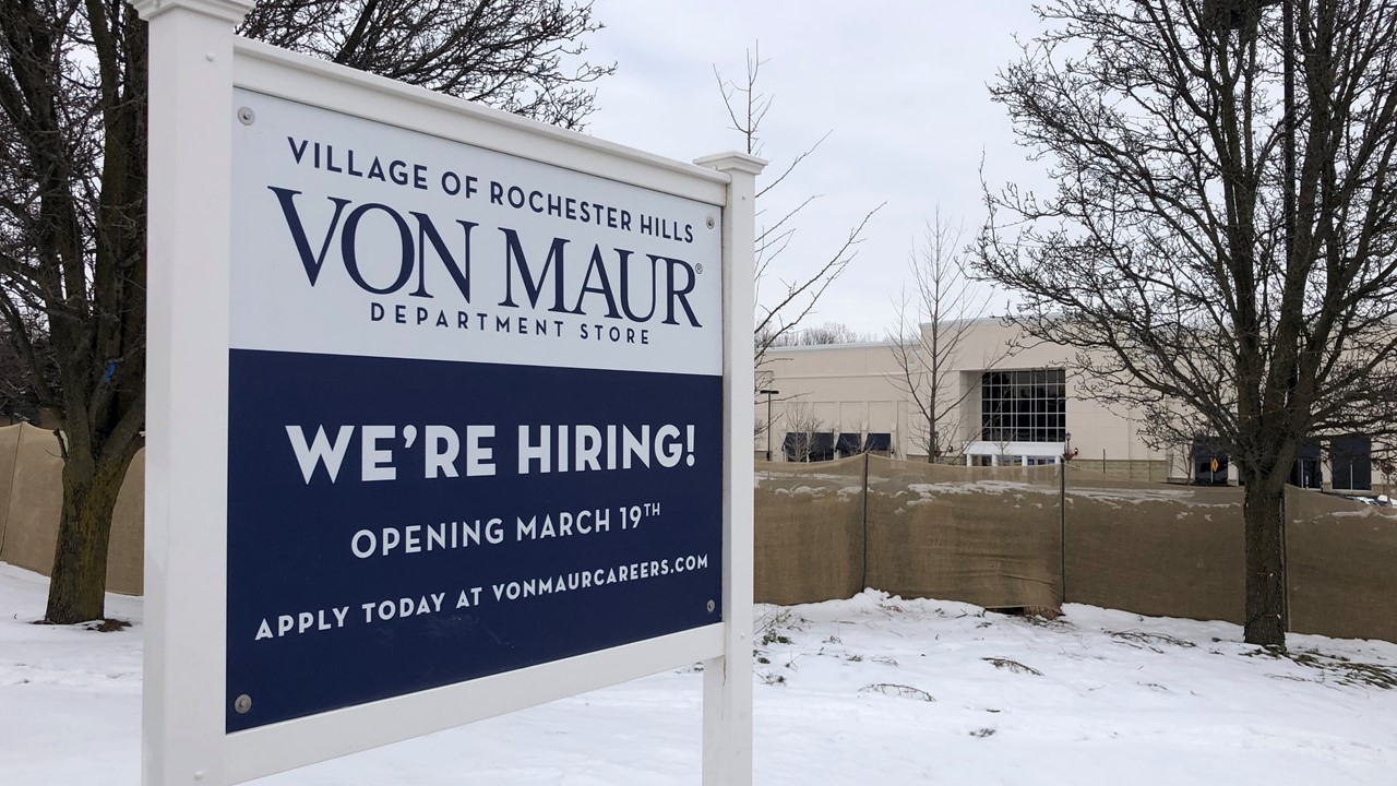 Von Maur department store to open in Rochester Hills this weekend